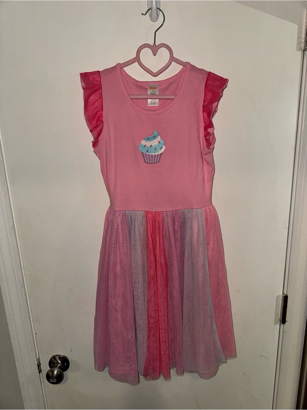 Gymboree Pink Cupcake Tulle Party Dress